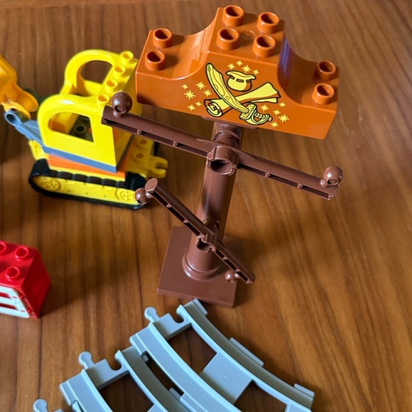 Lego Duplo Train Construction Cars Airplane Transportation Extra Pieces Set - Picture 8 of 8